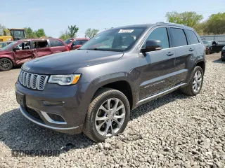 2021 Jeep Grand Cherokee Summit with VIN 1C4RJFJT5MC727414, listed as a Copart auction lot 56350655 with 66,606 mi miles and Salvage title. Bid and sale history available at DreamBid. Image 1.