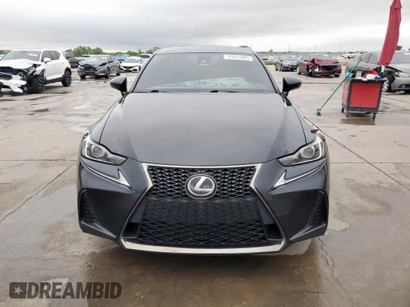 2017 Lexus IS 200t with VIN JTHBA1D29H5044292, listed as a Copart auction lot 51511985 with 109,369 mi miles and Salvage Title. Bid and sale history available at DreamBid. Image 5.