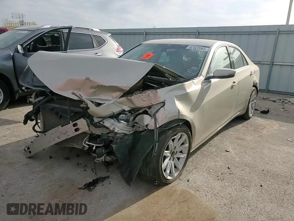 2015 Cadillac CTS AWD with VIN 1G6AW5SX1F0136854, listed as a Copart auction lot 52522065 with Not provided miles and Salvage title. Bid and sale history available at DreamBid. Image 11.