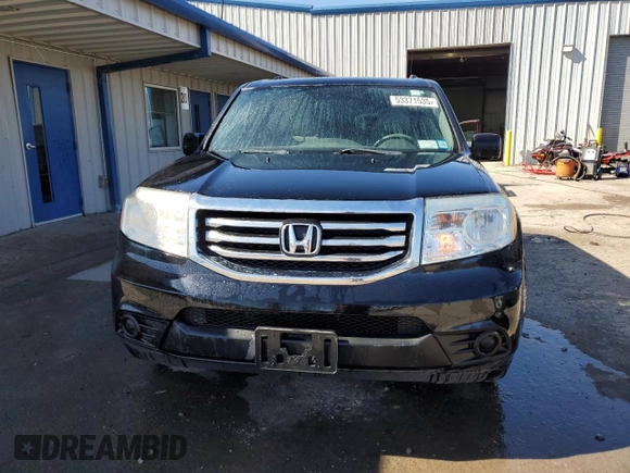 2014 Honda Pilot LX with VIN 5FNYF4H26EB002150, listed as a Copart auction lot 53371535 with 114,428 mi miles and Salvage Title. Bid and sale history available at DreamBid. Image 5.
