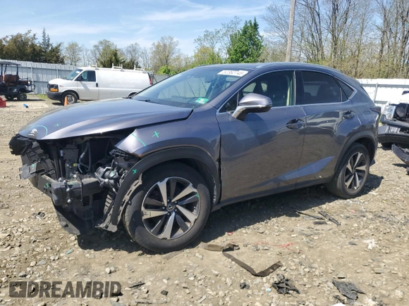 2019 Lexus NX 300 with VIN JTJBARBZXK2200779, listed as a Copart auction lot 52362745 with 52,501 mi miles and Salvage title. Bid and sale history available at DreamBid. Image 1.
