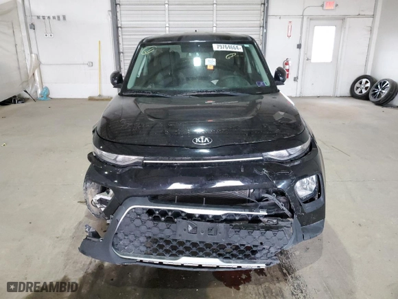 2021 Kia Soul LX with VIN KNDJ23AU3M7756470, listed as a Copart auction lot 79764664 with 96,453 mi miles and Salvage Title. Bid and sale history available at carsss.com. Image 5.