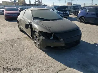2012 Honda CR-Z EX with VIN JHMZF1D62CS001135, listed as a Copart auction lot 46236445 with 154,288 mi miles and Salvage Title. Bid and sale history available at carsss.com. Image 10.