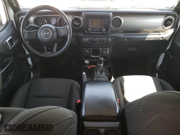 2018 Jeep Wrangler Unlimited Sport with VIN 1C4HJXDN1JW289418, listed as a Copart auction lot 50494925 with 85,408 mi miles and Salvage title. Bid and sale history available at DreamBid. Image 8.