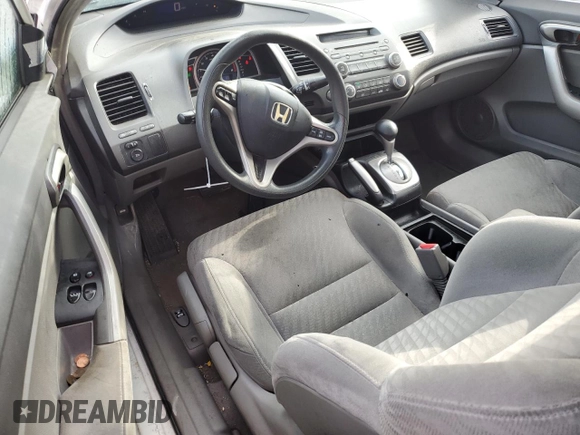 2009 Honda Civic EX with VIN 2HGFG12899H538723, listed as a Copart auction lot 55562105 with 196,899 mi miles and Salvage Title. Bid and sale history available at DreamBid. Image 8.