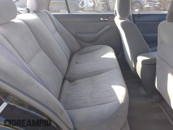 2005 Honda Civic LX with VIN 2HGES16565H590735, listed as a IAAI auction lot 37875308 with Not Provided miles and . Bid and sale history available at DreamBid. Image 8.