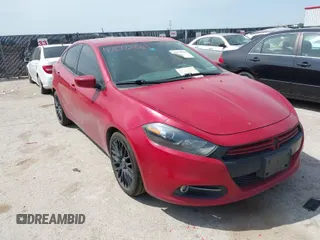 2013 Dodge Dart SXT with VIN 1C3CDFBH3DD641007, listed as a IAAI auction lot 42028569 with 118,700 mi miles. Bid and sale history available at carsss.com. Image 1.