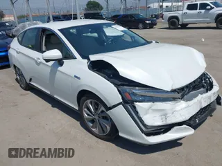 2018 Honda Clarity Plug-In Hybrid Touring with VIN JHMZC5F34JC010638, listed as a IAAI auction lot 41992548 with 51,106 mi miles. Bid and sale history available at carsss.com. Image 1.