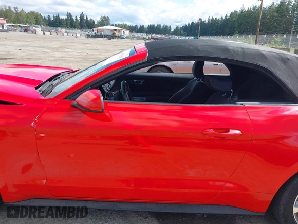 2015 Ford Mustang V6 with VIN 1FATP8EM7F5419323, listed as a IAAI auction lot 42553156 with 93,388 mi miles and . Bid and sale history available at DreamBid. Image 14.