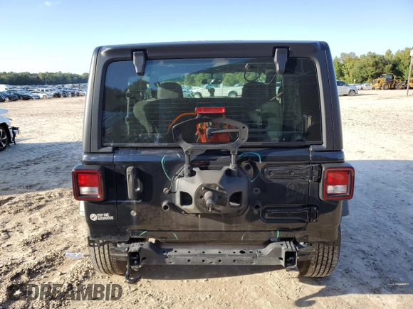 2022 Jeep Wrangler Sport with VIN 1C4HJXAG3NW234819, listed as a Copart auction lot 73094974 with 40,482 mi miles and Non Repairable. Bid and sale history available at DreamBid. Image 6.