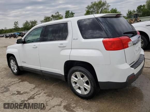 2011 GMC Terrain SLE-1 with VIN 2CTALMEC5B6251245, listed as a Copart auction lot 57318125 with 113,243 mi miles and Salvage title. Bid and sale history available at DreamBid. Image 2.