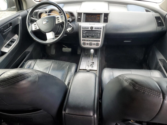 2005 Nissan Murano S with VIN JN8AZ08W65W417540, listed as a Copart auction lot 47296055 with 209,957 mi miles and Salvage Title. Bid and sale history available at carsss.com. Image 8.