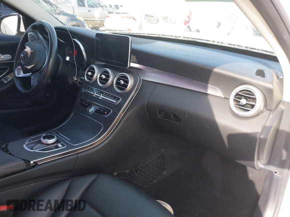 2017 Mercedes-Benz C 300 with VIN 55SWF4JB7HU227889, listed as a IAAI auction lot 42624242 with 44,618 mi miles and . Bid and sale history available at DreamBid. Image 5.