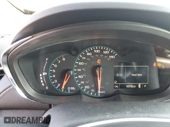 2017 Chevrolet Trax LT with VIN 3GNCJLSB9HL221757, listed as a Copart auction lot 52067785 with 89,750 mi miles and Salvage Title. Bid and sale history available at DreamBid. Image 9.