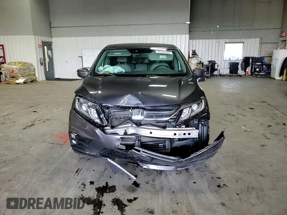 2019 Honda Odyssey EX with VIN 5FNRL6H53KB002850, listed as a Copart auction lot 46446265 with 57,278 mi miles and Salvage Title. Bid and sale history available at carsss.com. Image 12.