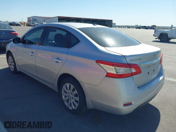 2015 Nissan Sentra SV with VIN 3N1AB7AP1FY219540, listed as a IAAI auction lot 42142798 with 119,106 mi miles and . Bid and sale history available at DreamBid. Image 3.