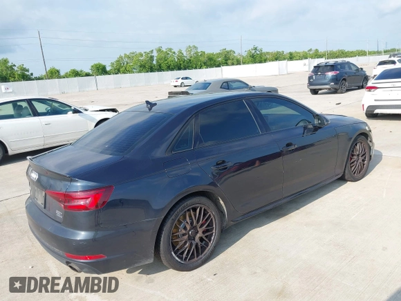 2018 Audi A4 Premium Plus z VIN WAUENAF48JA061984, wystawiony jako IAAI lot #42188859 z przebiegiem 105 155 mil mil oraz . Historia ofert i sprzedaży dostępna na DreamBid. Obrazek 4.