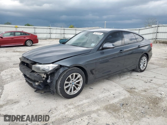 2015 BMW 3 Series 328i Gran Turismo xDrive with VIN WBA3X5C54FD560468, listed as a Copart auction lot 54310135 with 96,522 mi miles and Salvage title. Bid and sale history available at DreamBid. Image 1.