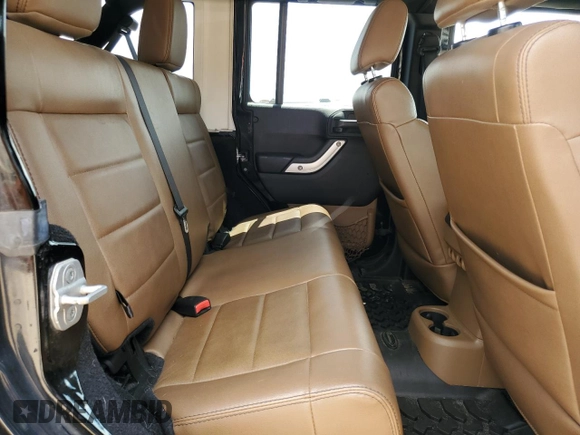 2012 Jeep Wrangler Unlimited Sahara z VIN 1C4HJWEG6CL141988, wystawiony jako Copart lot #61631115 z przebiegiem 140 401 mil mil oraz Szkoda całkowita • Salvage title. Historia ofert i sprzedaży dostępna na DreamBid. Obrazek 10.