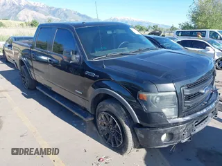 2014 Ford F-150 XL with VIN 1FTFW1ET5EFC21910, listed as a IAAI auction lot 42317388 with 143,546 mi miles and . Bid and sale history available at DreamBid. Image 1.