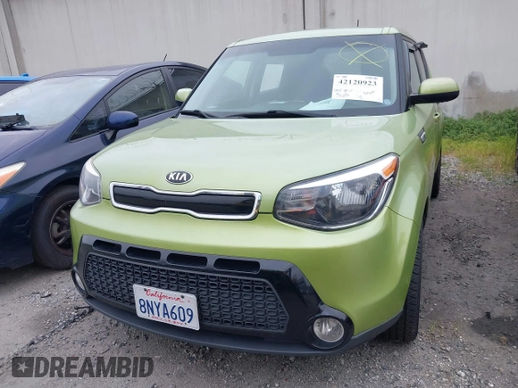 2016 Kia Soul + with VIN KNDJP3A53G7838150, listed as a IAAI auction lot 42120923 with 139,208 mi miles. Bid and sale history available at carsss.com. Image 13.