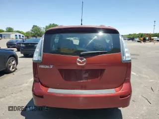 2009 Mazda 5 Grand Touring with VIN JM1CR293090348566, listed as a Copart auction lot 59270145 with 75,966 mi miles and Salvage title. Bid and sale history available at DreamBid. Image 6.