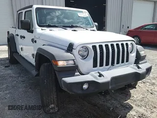 2020 Jeep Gladiator Sport S with VIN 1C6JJTAG0LL109695, listed as a Copart auction lot 63112895 with 53,491 mi miles and Non repairable. Bid and sale history available at DreamBid. Image 13.