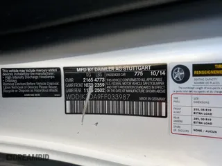 2015 Mercedes-Benz SL-Class SL 550 with VIN WDDJK7DA9FF033987, listed as a Copart auction lot 76760644 with 61,036 mi miles and Salvage Title. Bid and sale history available at carsss.com. Image 12.