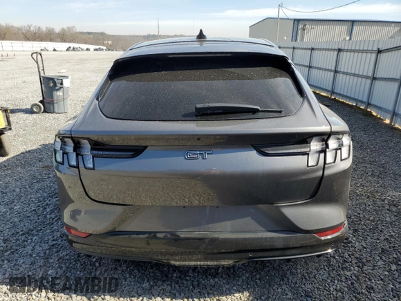 2023 Ford Mustang Mach-E GT with VIN 3FMTK4SXXPMA38492, listed as a Copart auction lot 49809765 with 19,309 mi miles and Salvage Title. Bid and sale history available at DreamBid. Image 6.