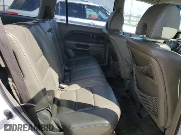 2006 Honda Pilot EX-L with VIN 2HKYF18556H524909, listed as a Copart auction lot 52344245 with 284,456 mi miles and Non Repairable. Bid and sale history available at DreamBid. Image 11.