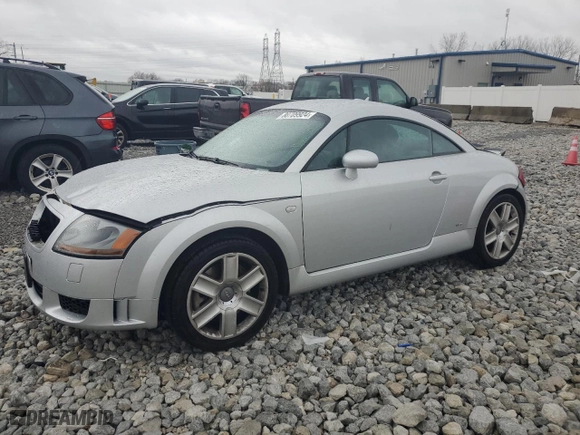 2005 Audi TT with VIN TRUWF28N551002791, listed as a Copart auction lot 80709924 with 72,367 mi miles and Salvage Title. Bid and sale history available at carsss.com. Image 1.