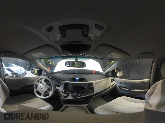 2014 Toyota Sienna LE AAS with VIN 5TDKK3DCXES499628, listed as a IAAI auction lot 42574730 with 110,532 mi miles and . Bid and sale history available at DreamBid. Image 20.