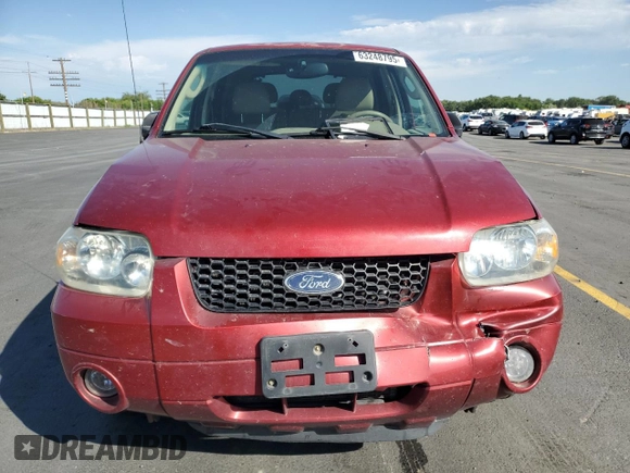 2006 Ford Escape Limited с VIN 1FMYU94116KA27683, выставлен на аукционе Copart как лот 63248795 с пробегом 79 818 миль миль и Списание • Salvage title. История ставок и продаж доступна на DreamBid. Изображение 5.