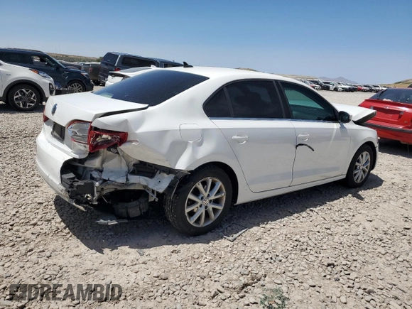 2013 Volkswagen Jetta SE with VIN 3VWDX7AJ8DM255685, listed as a Copart auction lot 59318365 with 146,345 mi miles and Salvage title. Bid and sale history available at DreamBid. Image 3.