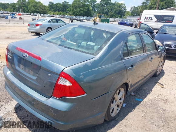 2012 Ford Fusion SE with VIN 3FAHP0HA3CR378836, listed as a IAAI auction lot 42522132 with 187,219 mi miles and . Bid and sale history available at DreamBid. Image 4.