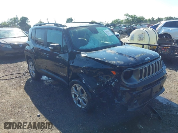 2022 Jeep Renegade Limited with VIN ZACNJDD11NPN71962, listed as a IAAI auction lot 42374425 with 40,223 mi miles and . Bid and sale history available at DreamBid. Image 1.