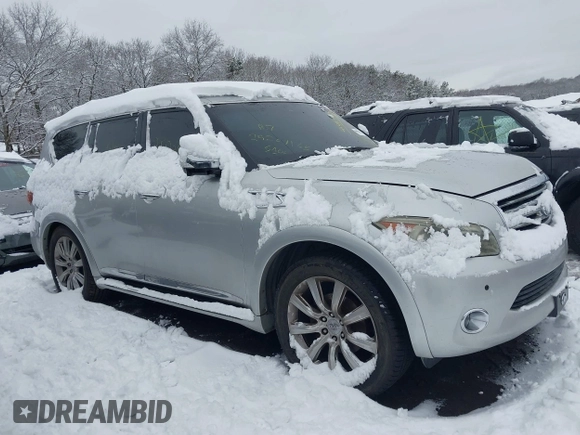 2011 Infiniti QX56 7-passenger with VIN JN8AZ2NF5B9504145, listed as a IAAI auction lot 41494485 with Not Provided miles and . Bid and sale history available at DreamBid. Image 12.