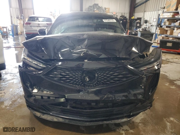 2023 Acura MDX w/A-Spec Package with VIN 5J8YE1H08PL010106, listed as a Copart auction lot 47540725 with 43,391 mi miles and Salvage Title. Bid and sale history available at carsss.com. Image 5.
