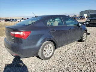 2015 Kia Rio EX with VIN KNADN4A33F6480556, listed as a Copart auction lot 79883294 with 141,136 mi miles and Salvage Title. Bid and sale history available at carsss.com. Image 3.