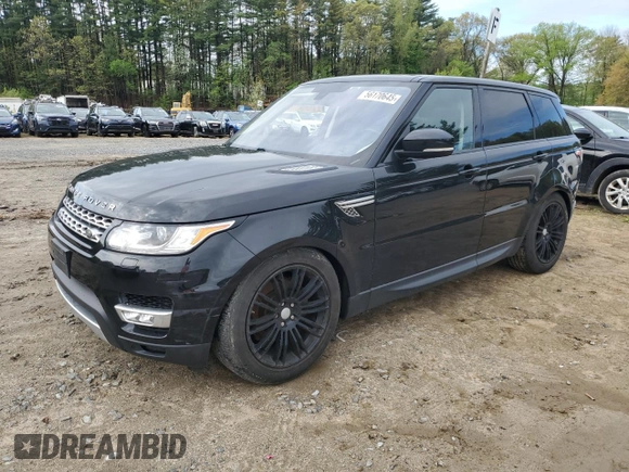 2016 Land Rover Range Rover Sport HSE with VIN SALWR2VF2GA551875, listed as a Copart auction lot 56170645 with 126,301 mi miles and Clean Title. Bid and sale history available at DreamBid. Image 1.