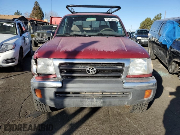 1998 Toyota Tacoma with VIN 4TAWN72N3WZ114247, listed as a Copart auction lot 48930605 with 275,421 mi miles and Salvage Title. Bid and sale history available at DreamBid. Image 5.