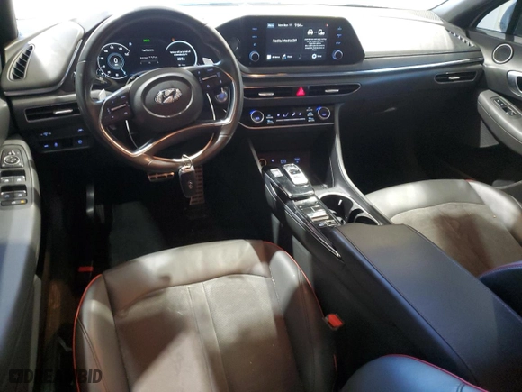 2020 Hyundai Sonata SEL Plus with VIN 5NPEJ4J29LH033841, listed as a Copart auction lot 49344695 with 182,389 mi miles and Clean Title. Bid and sale history available at carsss.com. Image 8.