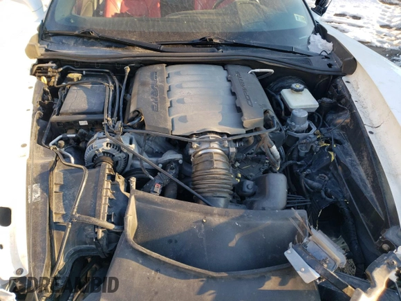 2017 Chevrolet Corvette Grand Sport 2LT with VIN 1G1YY2D71H5103739, listed as a Copart auction lot 41538585 with 0 mi miles and Salvage Title. Bid and sale history available at carsss.com. Image 12.