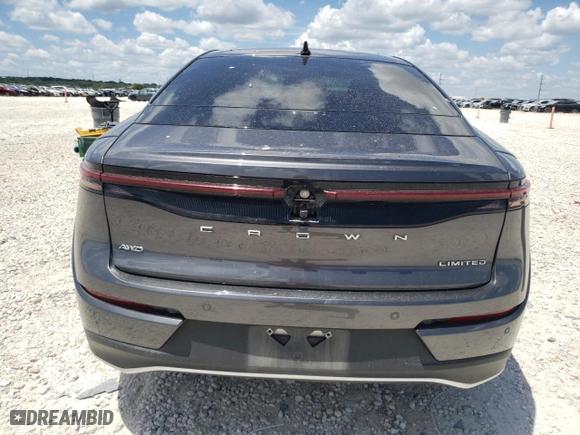 2023 Toyota Crown XLE with VIN JTDAAAAF4P3011120, listed as a Copart auction lot 67395274 with 26,798 mi miles and Salvage Title. Bid and sale history available at carsss.com. Image 6.
