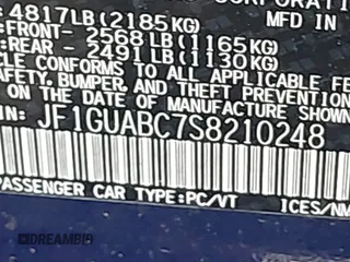 2025 Subaru Impreza z VIN JF1GUABC758210248, wystawiony jako IAAI lot #41798632 z przebiegiem 309 mil mil oraz . Historia ofert i sprzedaży dostępna na DreamBid. Obrazek 9.