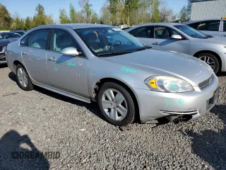 2010 Chevrolet Impala LS with VIN 2G1WA5EN8A1201930, listed as a Copart auction lot 52489895 with 105,302 mi miles and Salvage Title. Bid and sale history available at DreamBid. Image 4.
