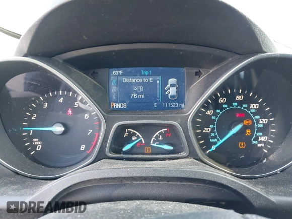 2015 Ford Escape SE with VIN 1FMCU0G91FUA18588, listed as a IAAI auction lot 41958047 with 111,523 mi miles. Bid and sale history available at carsss.com. Image 7.