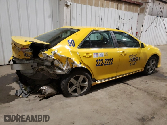 2012 Toyota Camry L with VIN 4T1BF1FK6CU560538, listed as a Copart auction lot 42357255 with 178,602 mi miles and Salvage Title. Bid and sale history available at carsss.com. Image 3.