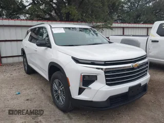 2025 Chevrolet Traverse FWD LT с VIN 1GNERGRS5SJ147203, выставлен на аукционе IAAI как лот 41342887 с пробегом 1 464 миль миль и . История ставок и продаж доступна на DreamBid. Изображение 1.