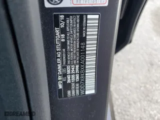 2019 Mercedes-Benz AMG GT with VIN WDD7X8KBXKA001148, listed as a Copart auction lot 87696245 with 40,492 mi miles and Salvage Title. Bid and sale history available at carsss.com. Image 14.